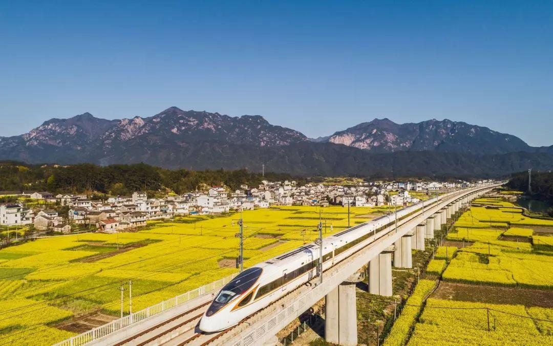 杭黃高鐵、連鹽鐵路年底開通 長三角將擁有18條高鐵線路